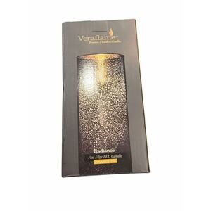 🕯️ Veraflame Radiance Flat Edge LED Candle – Premium Flameless – NEW in Box